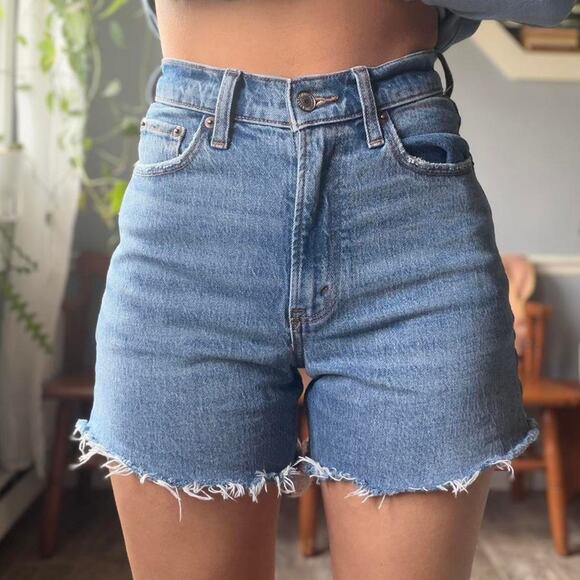 Abercrombie & Fitch Pants - Abercrombie & Fitch Dad Shorts (00/24)